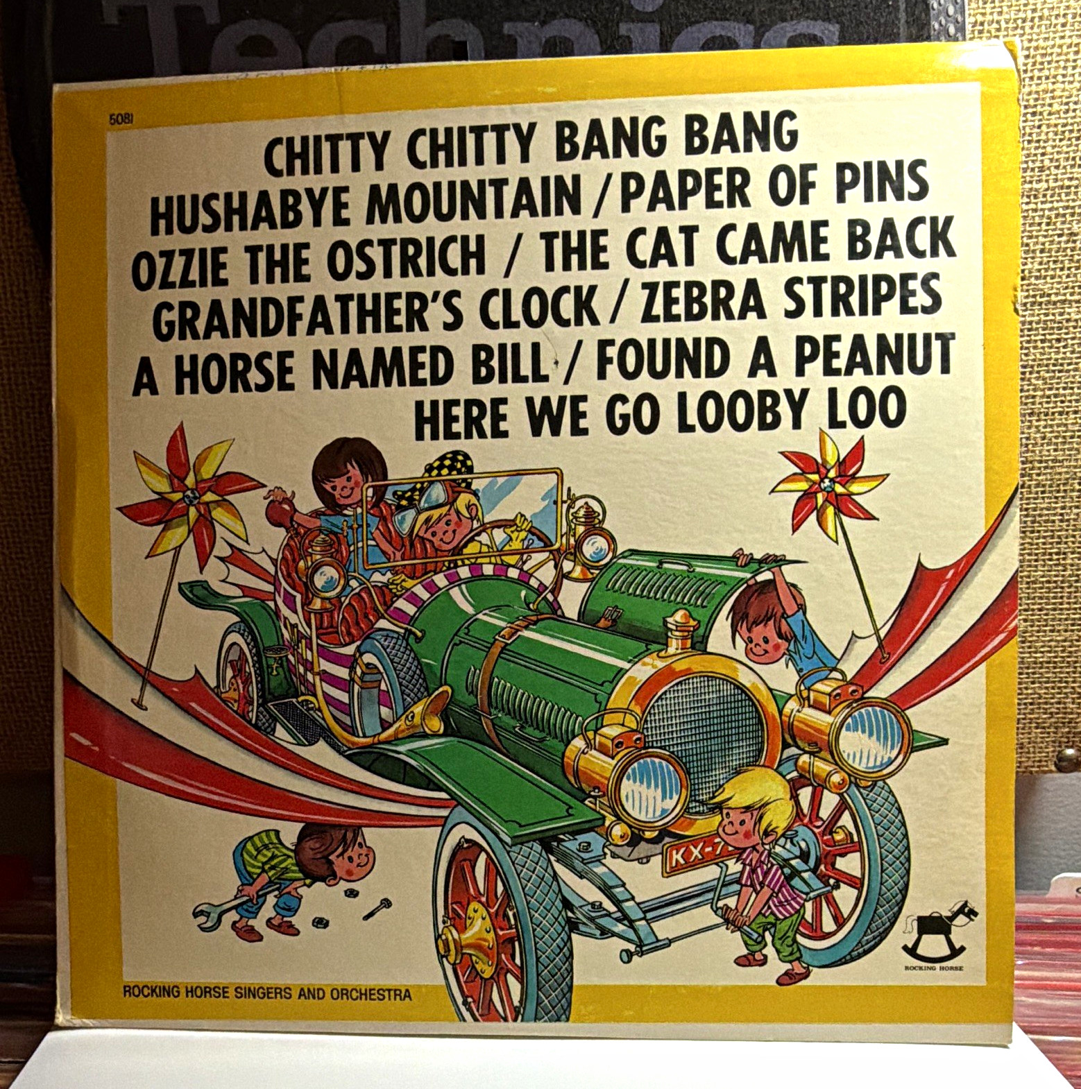 Rocking Horse Nursery Rhymes/Chitty Chitty Bang Bang LP 33 Stereo 5081