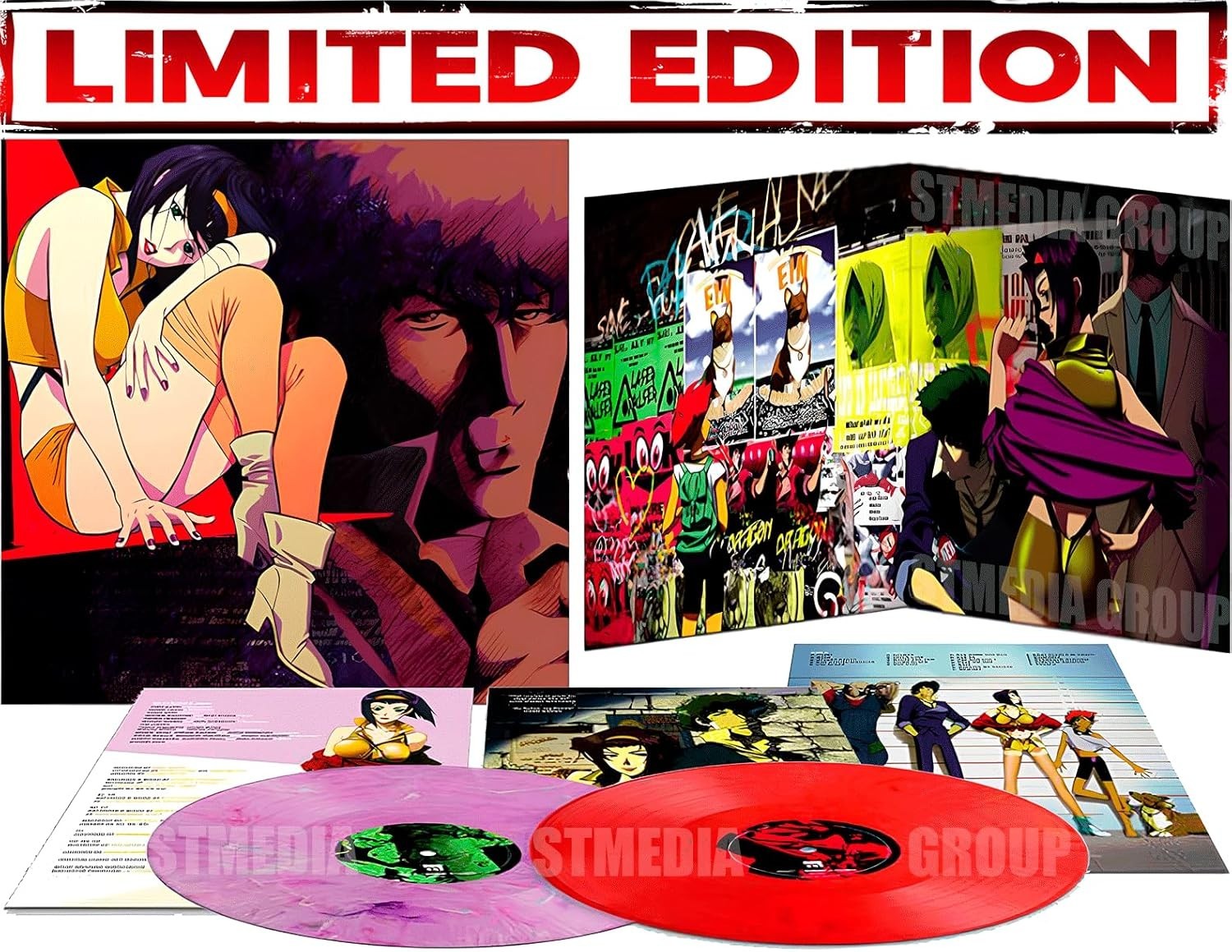 The Seatbelts – Cowboy Bebop (Original Series Soundtrack) 2LP Red & Purple Vinyl