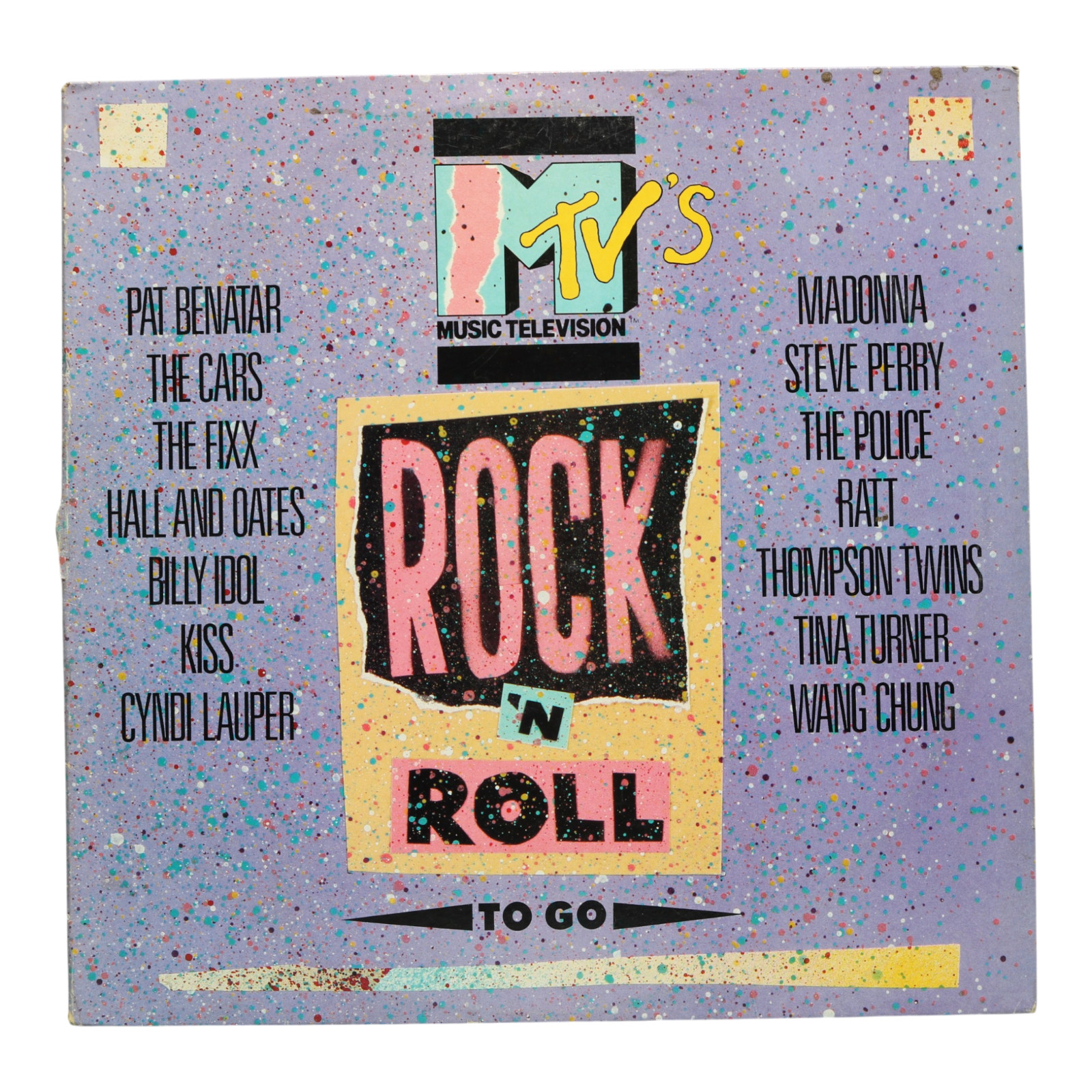 MTV\'s Rock N Roll To Go LP 1985 Elektra 60399 VG- Comp