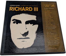 Laurence Olivier Richard III 3LP Box 1956 US RCA Victor Red Seal LM-6126 Ex/VG picture