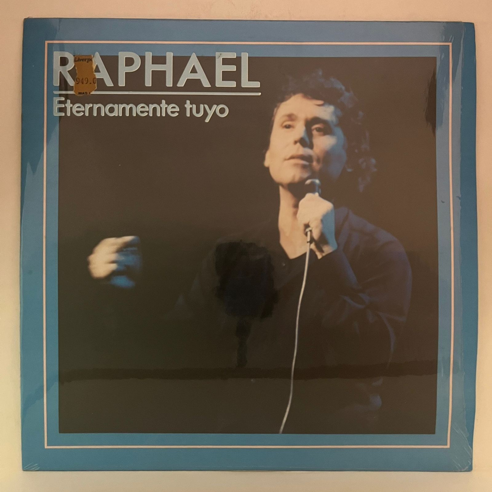 RAPHAEL - ETERNAMENTE TUYO - 1984 MEXICAN LP ALBUM, LATIN POP