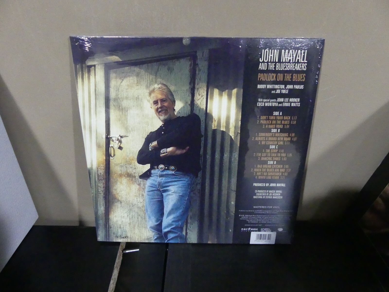 John Mayall Padlock On the Blues 2x LP WHITE colored vinyl NEW Sealed Ltd Ed.