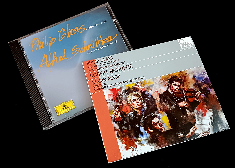 2-CD SET - Philip Glass Violin Concertos 1 & 2 (Gidon Kremer, Robert McDuffie)
