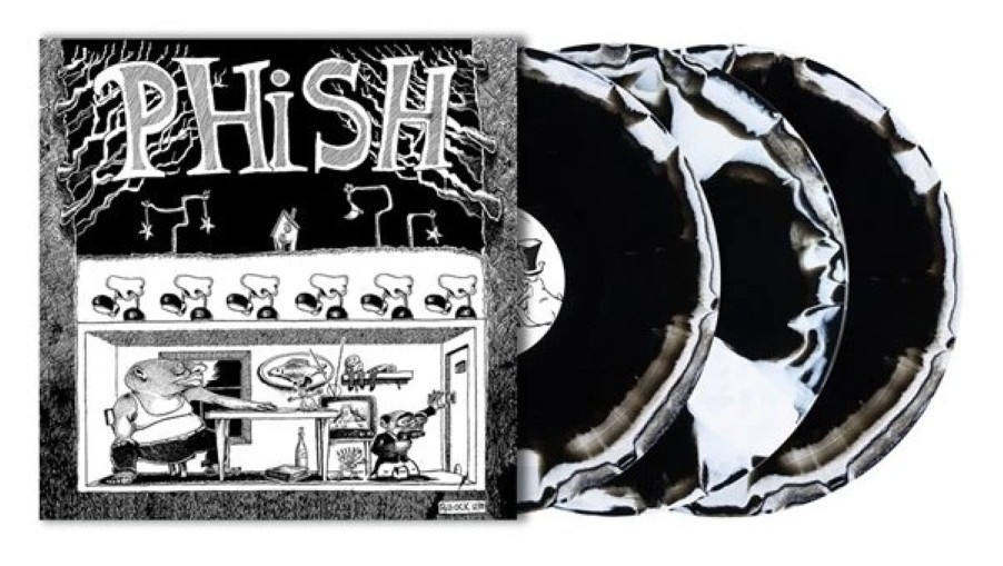 Phish: Junta - 3 LP Record Album - Fluffhead Black & White Swirly Vinyl -Limited