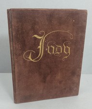 Unique 1960s handwritten love poetry illuminated original art lyrics keepsake picture