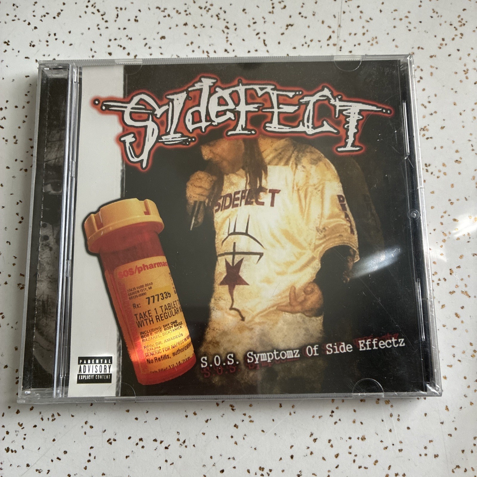 Rare Sidefect 2009 Cd S.O.S. Symptomz Of Side Effectz Sealed Horrorcore
