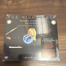 One Night Only Barbara Streisand DVD/Cd Brand New Factory Sealed picture