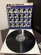 THE BEATLES A HARD DAY’S NIGHT LP 1973 UK PARLOPHONE PCS 3058 STEREO VG picture