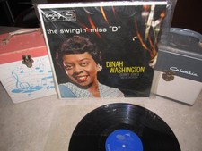 DINAH WASHINGTON - Original Emarcy Vinyl Lp THE SWINGIN' MISS 