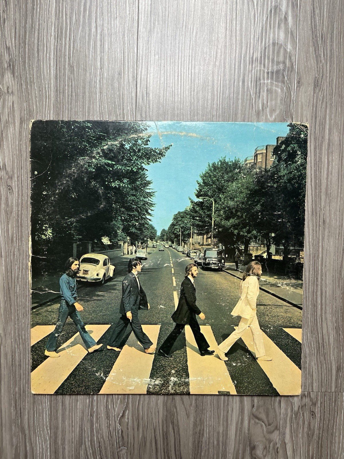 THE BEATLES Abbey Road 1ST PRESS 1969 LP NO HER MAJESTY Scranton APPLE SO-383
