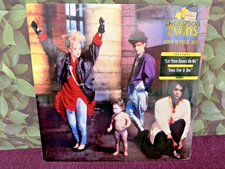 ORIGINAL SEALED THOMPSON TWINS Here's To Future Days HYPE STICKER  Excellent picture