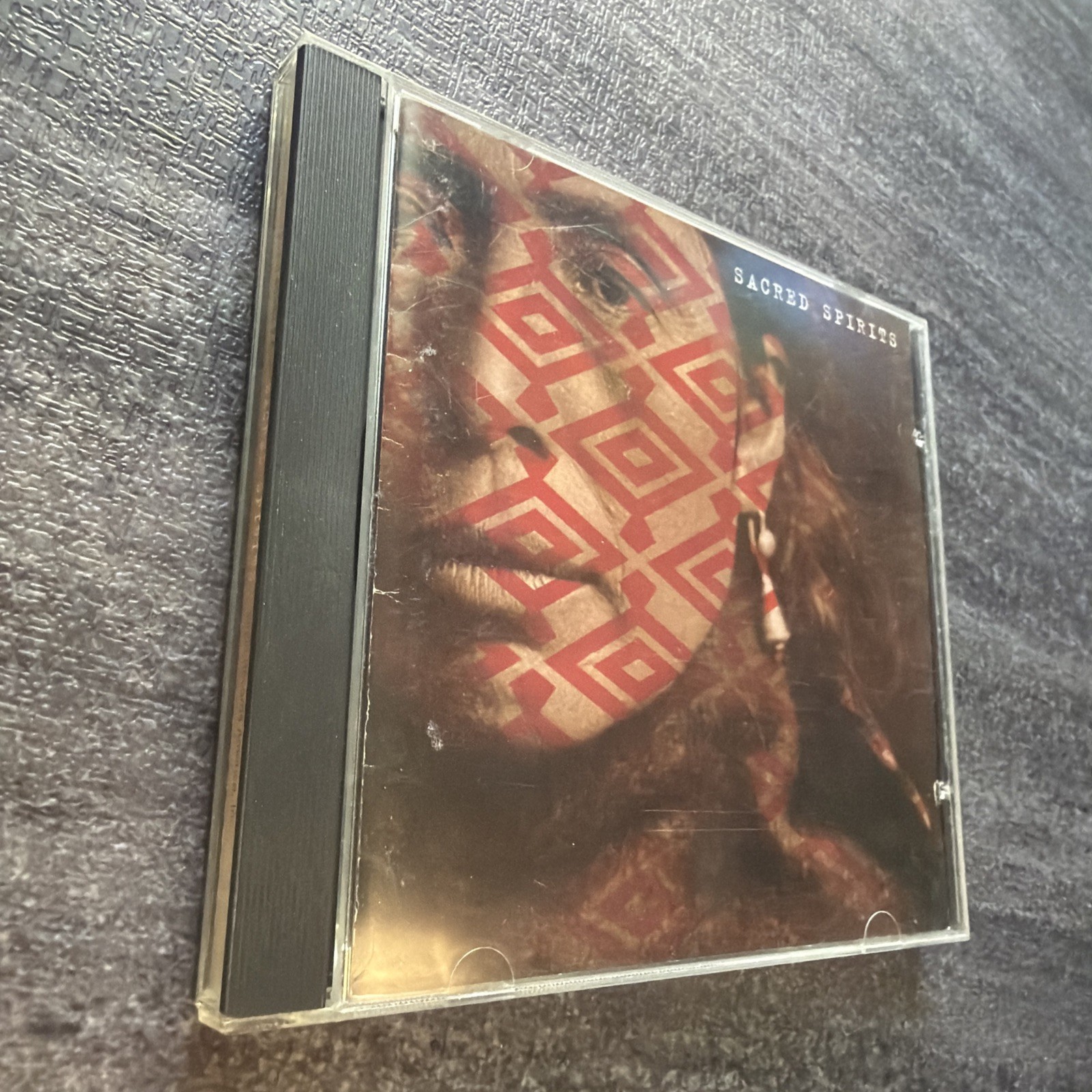 SACRED SPIRITS ~ SELF TITLED  1995  NATIVE AMERICAN MUSIC CD  PROMO STAMPED