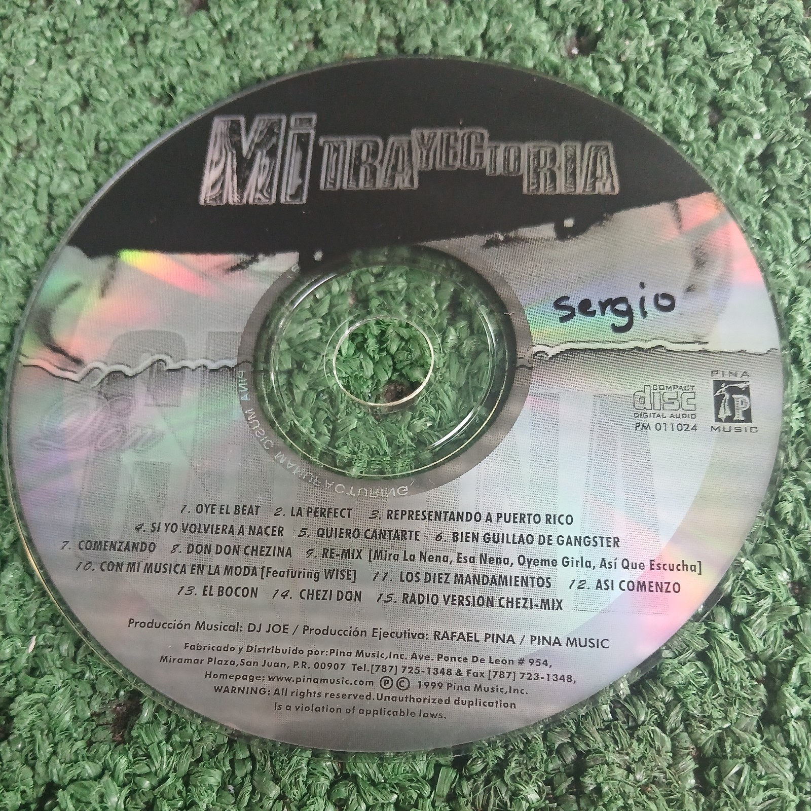Don Chezina Mi Trayectoria 1999 CD only Very Rare 