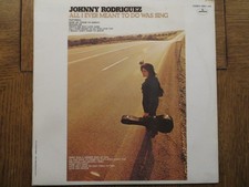 Johnny Rodriguez – All I Ever Meant To Do Was Sing -1973 Mercury SRM-1-686 LP VG picture