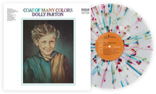 DOLLY PARTON COAT OF MANY COLORS VINYL NEW LIMITED 180 GRAM RAINBOW SPLATTER LP picture