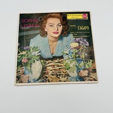 Vintage Sophia Loren S’Agapo Italian RCA EP 45 Boy On A Dolphin Picture Sleeve picture