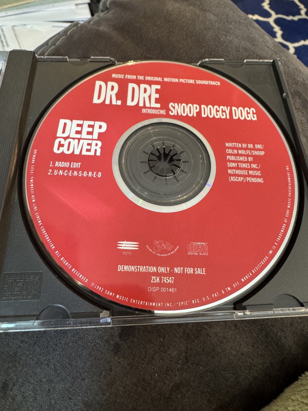 SUPER RARE PROMO: Dr. Dre and Snoop Dogg 