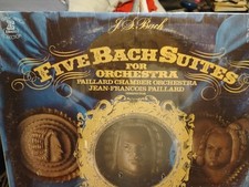 Factory Sealed Bach 5  Bach Suites Paillard Chamber Orch RCA ARL2-2800  2LP   picture