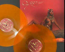Nicki Minaj “Queen” Transparent Orange Vinyl 2LP Gatefold 🪩NEW/SEALED🪩 picture