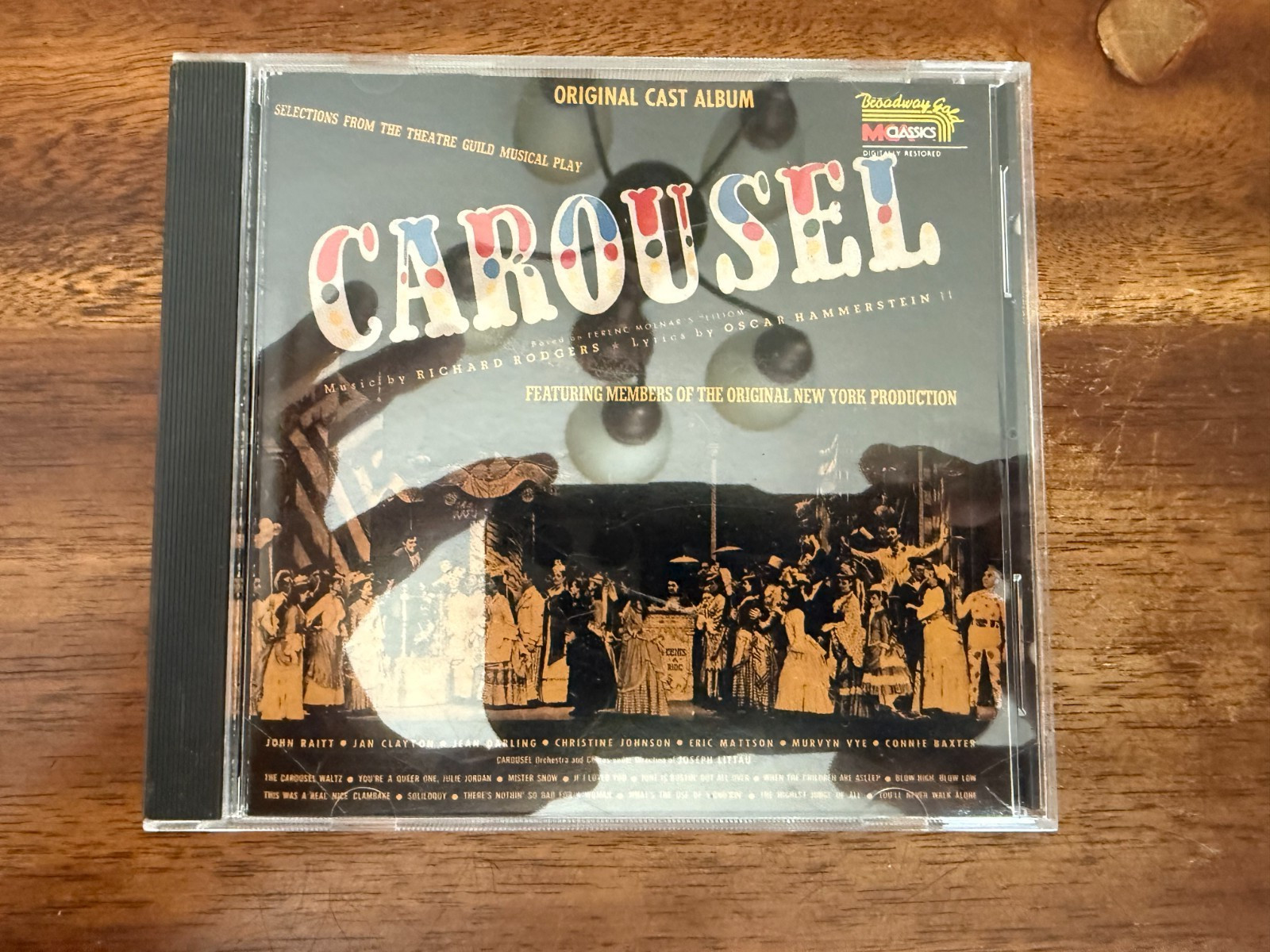 Carousel - Original Cast Recording (CD, 1990,MCA) 