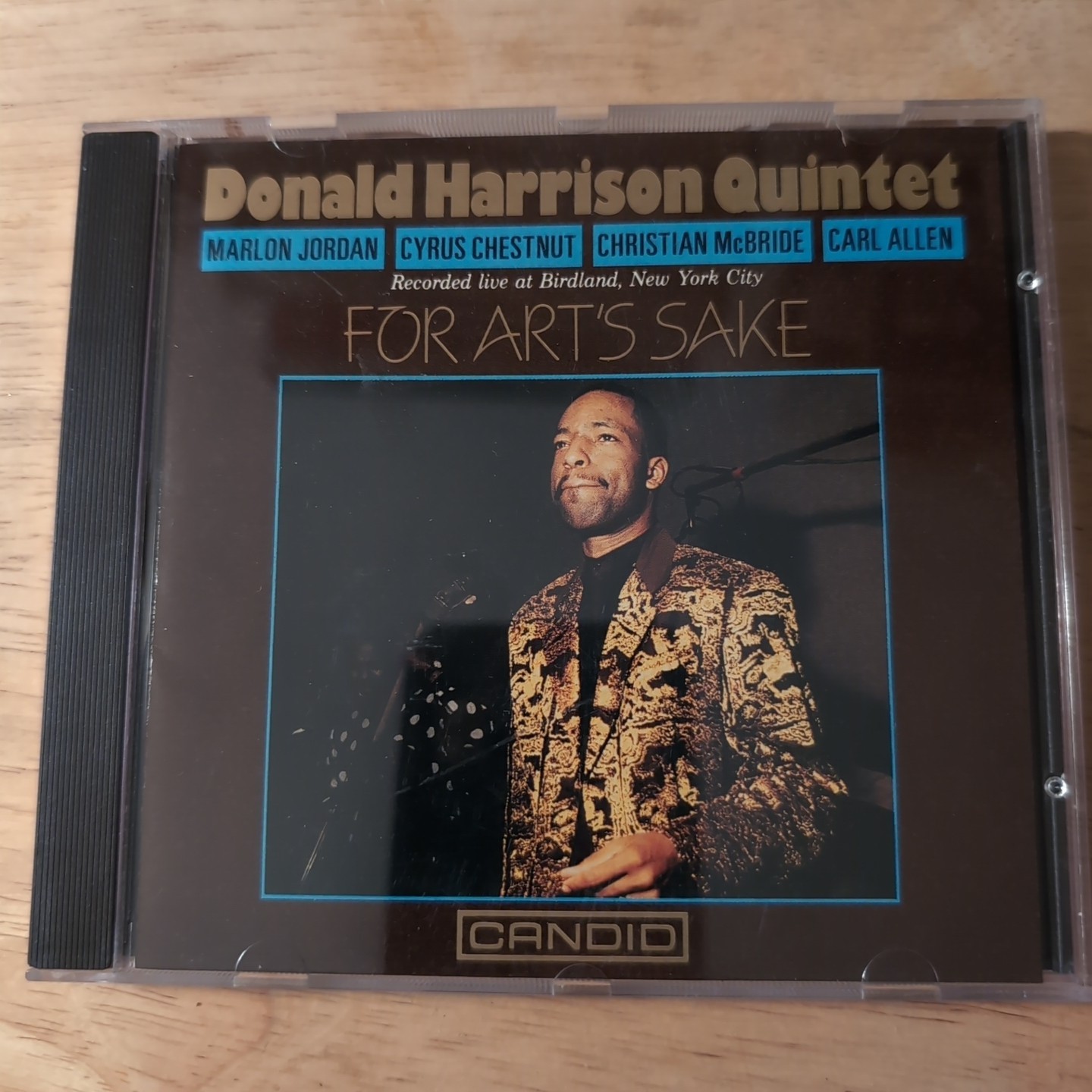 Donald Harrison, Donald Harrison Quintet For Art\'s Sake Candid W. Germany NM