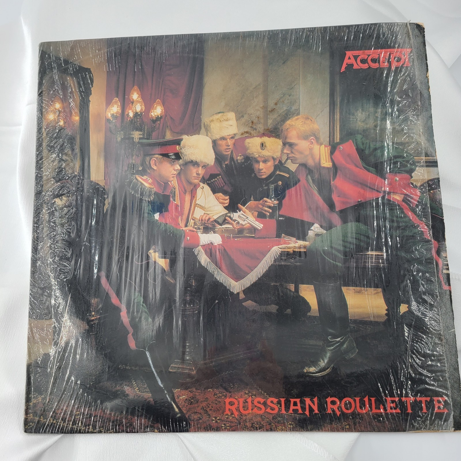 LP Accept Russian Roulette PROMOTIONAL COPY R 40354 Vintage Rare