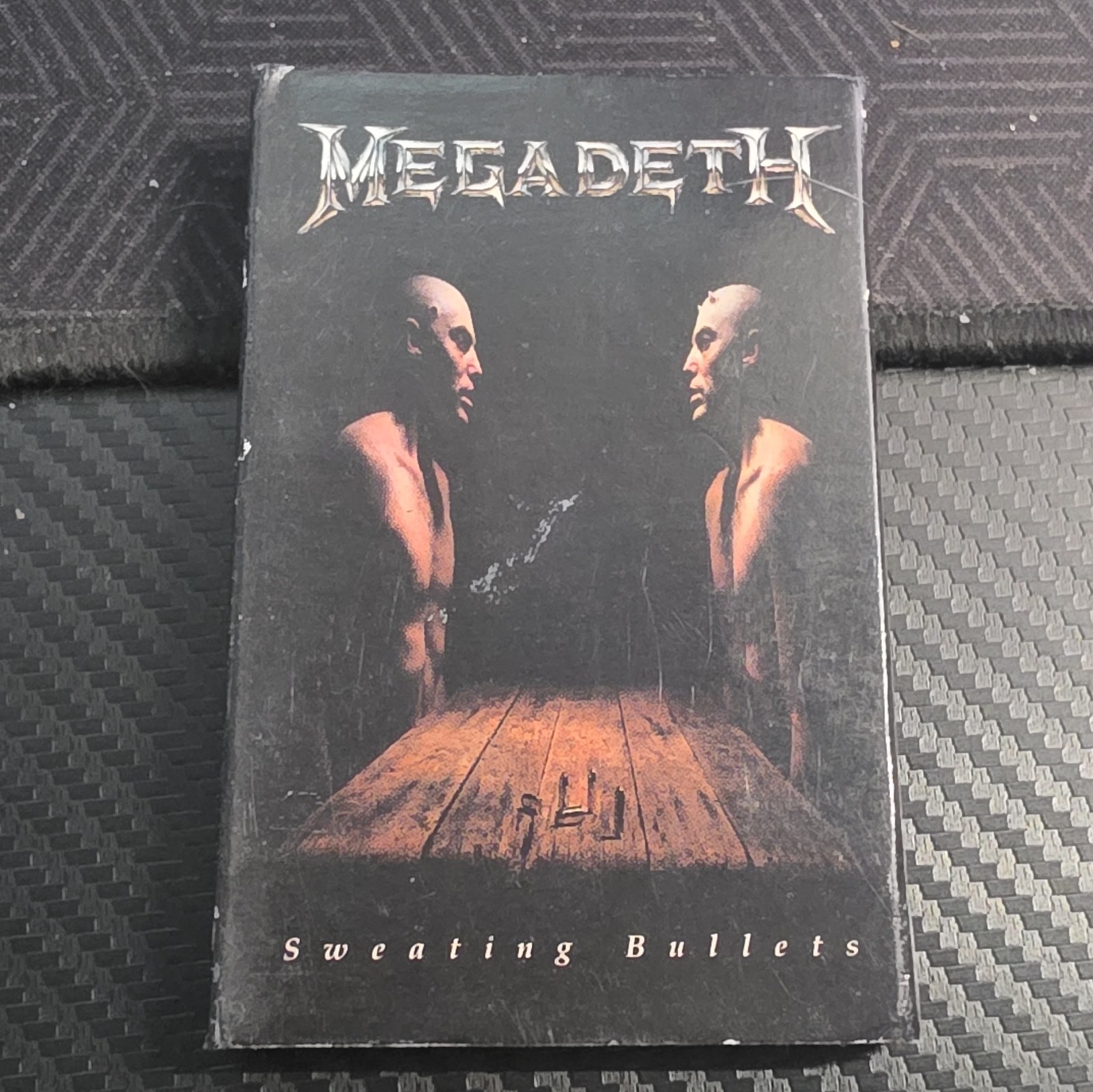 MEGADETH SWEATING BULLETS CASSETTE TAPE SINGLE 