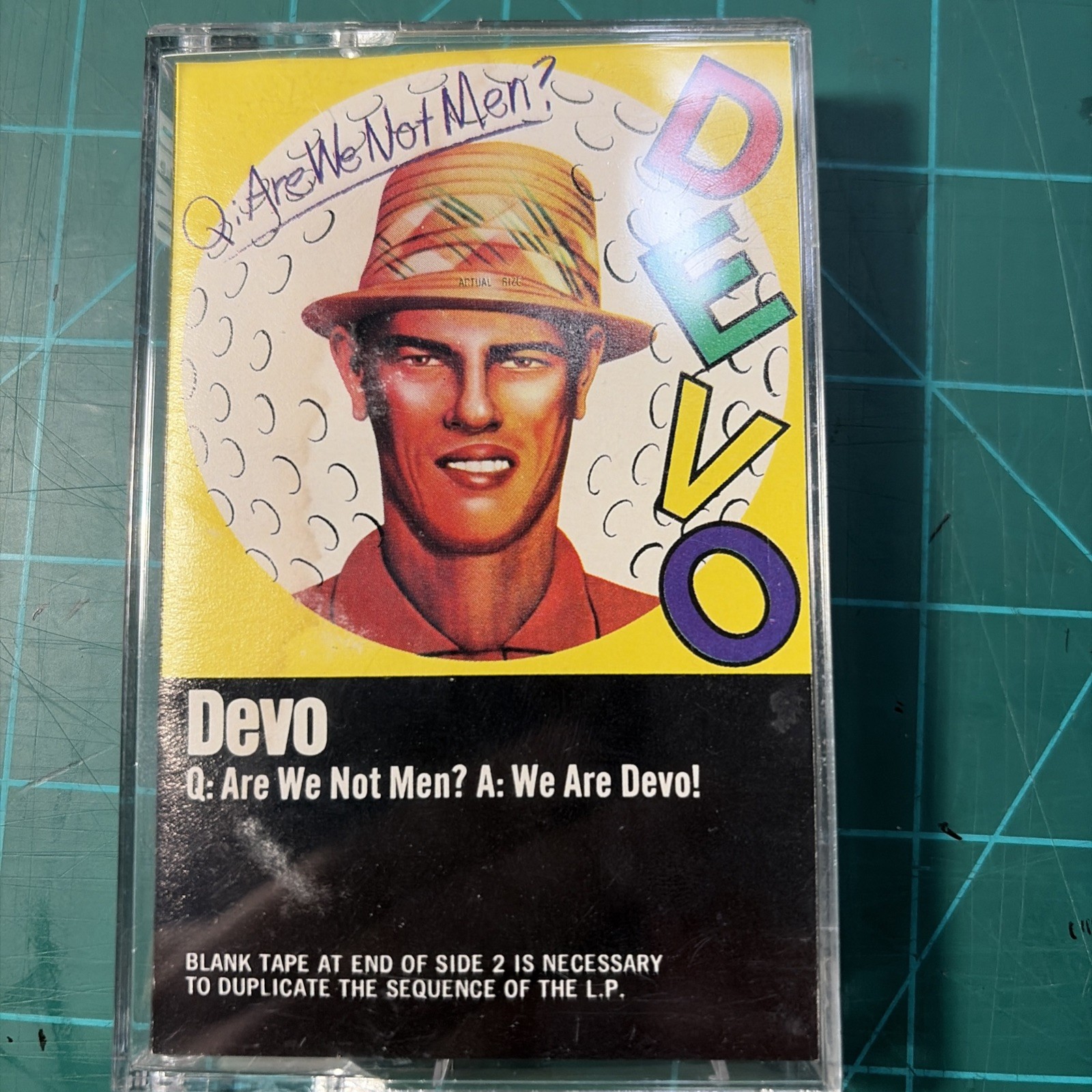 Devo Q Are We Not Men? A We Are Devo Cassette Tape 1978 Warner Bros