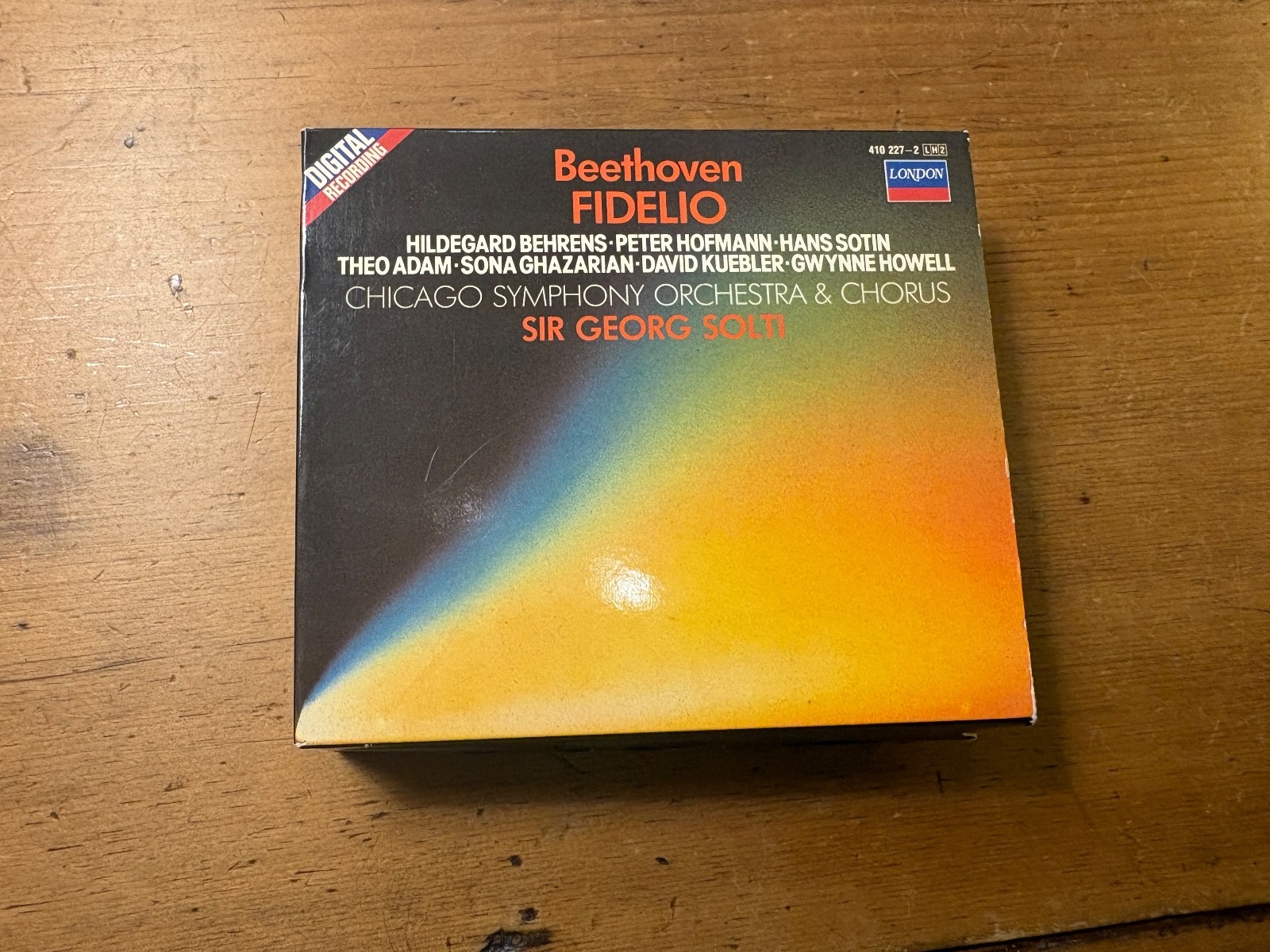BEETHOVEN Fidelio CD GEORGE SOLTI • Chicago Symphony - Slipcase & libretto
