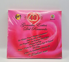 Various 40 Grandes Exitos Del Recuerdo 2 CD Latin Compilation 2010 MACD-7076 picture