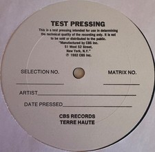 Creedence Clearwater Revival- Chooglin’ RARE TEST PRESSING EX LP CCR Compilation picture
