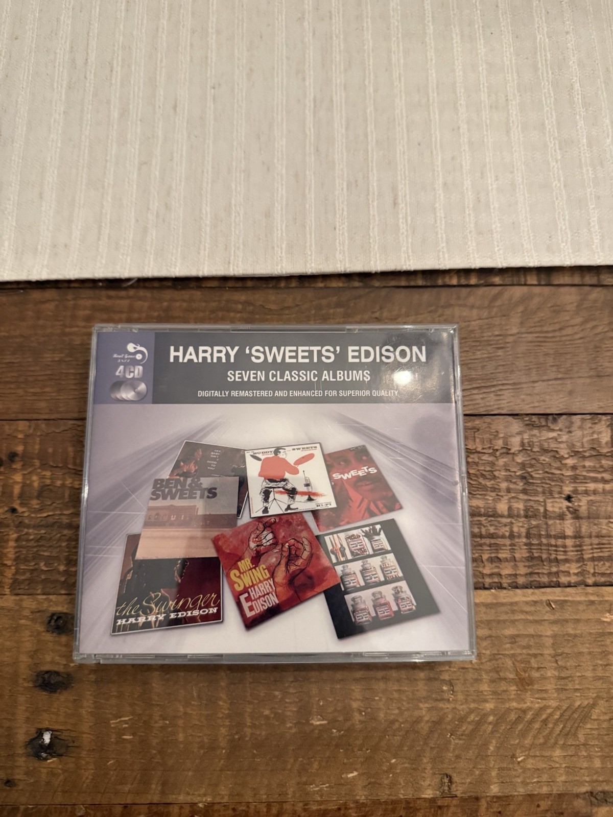 Harry Sweets Edison Lester Young Cd Box Set Real Gone Jazz Instrumentals