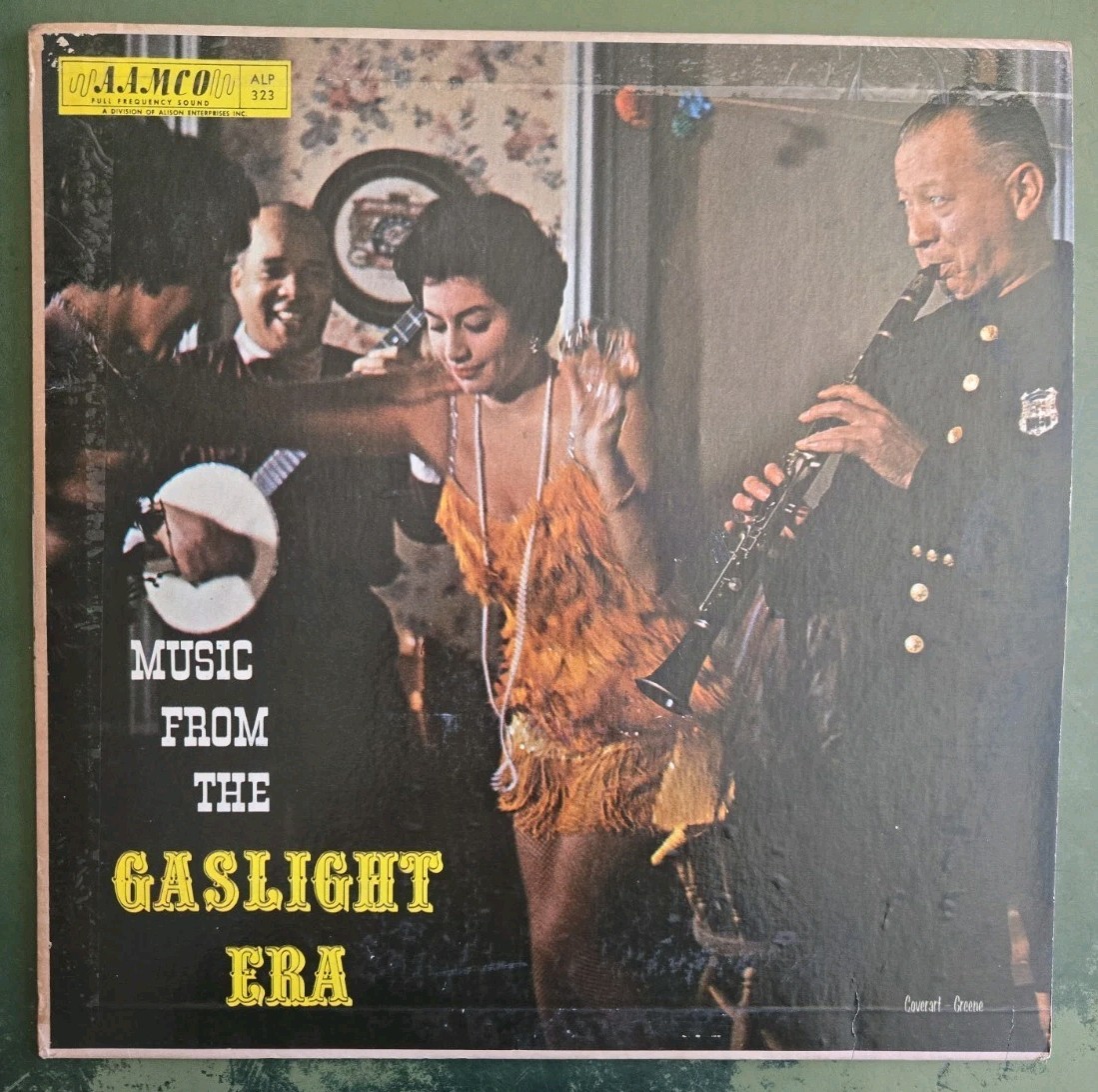 VTG 50s Music From The Gaslight Era Jazz Record Vinyl 12