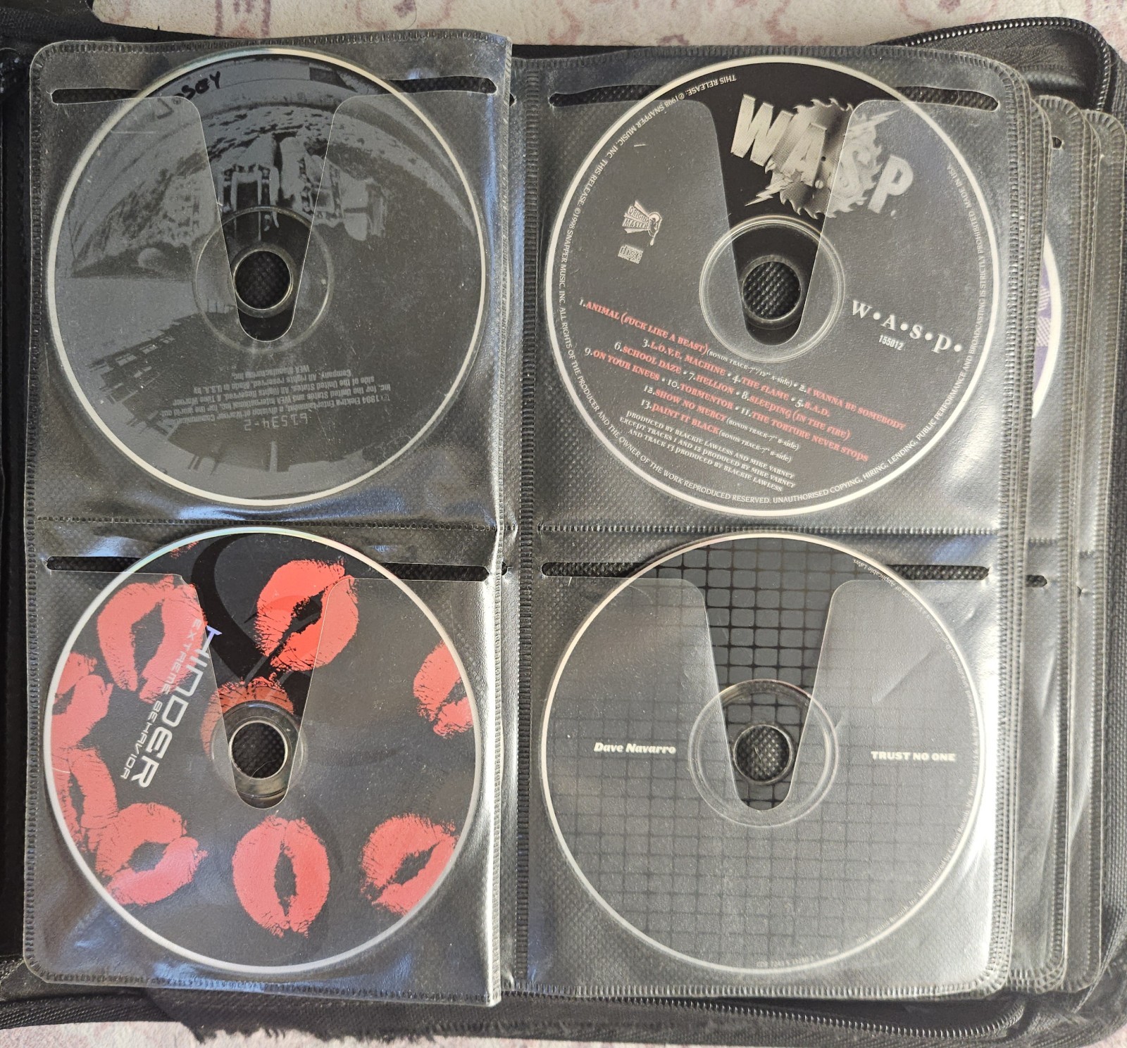 Lot of 60 + Heavy Metal & Hard Rock CDs ONLY ZOMBIE PANTERA WASP ROLLINS STATICX