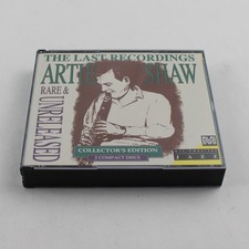 Artie Shaw The Last Recordings Rare & Unreleased 1992 2-CD Set Collector's Ed picture