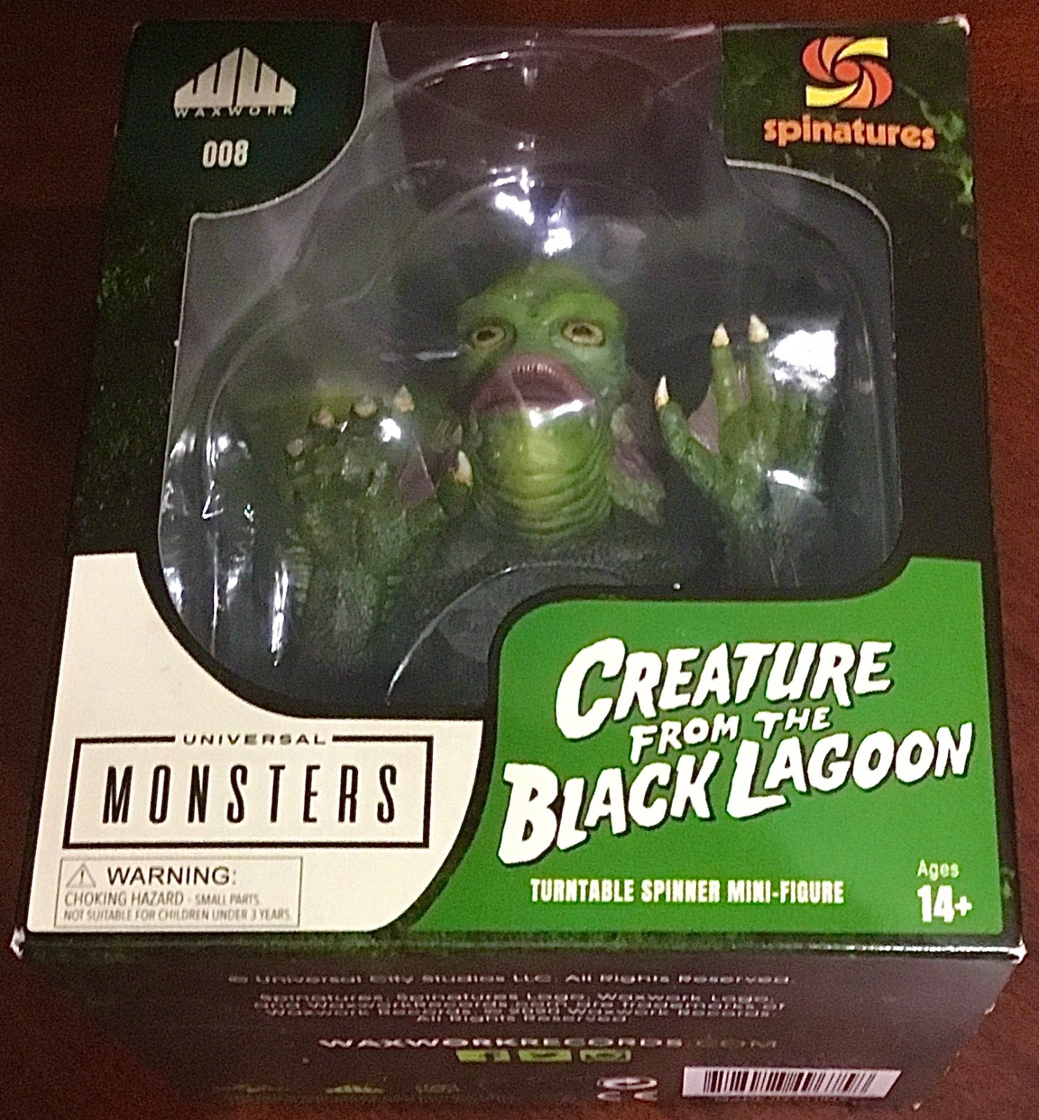 Creature from the Black Lagoon Waxwork Records Spinature Figure NEW - Ships Free