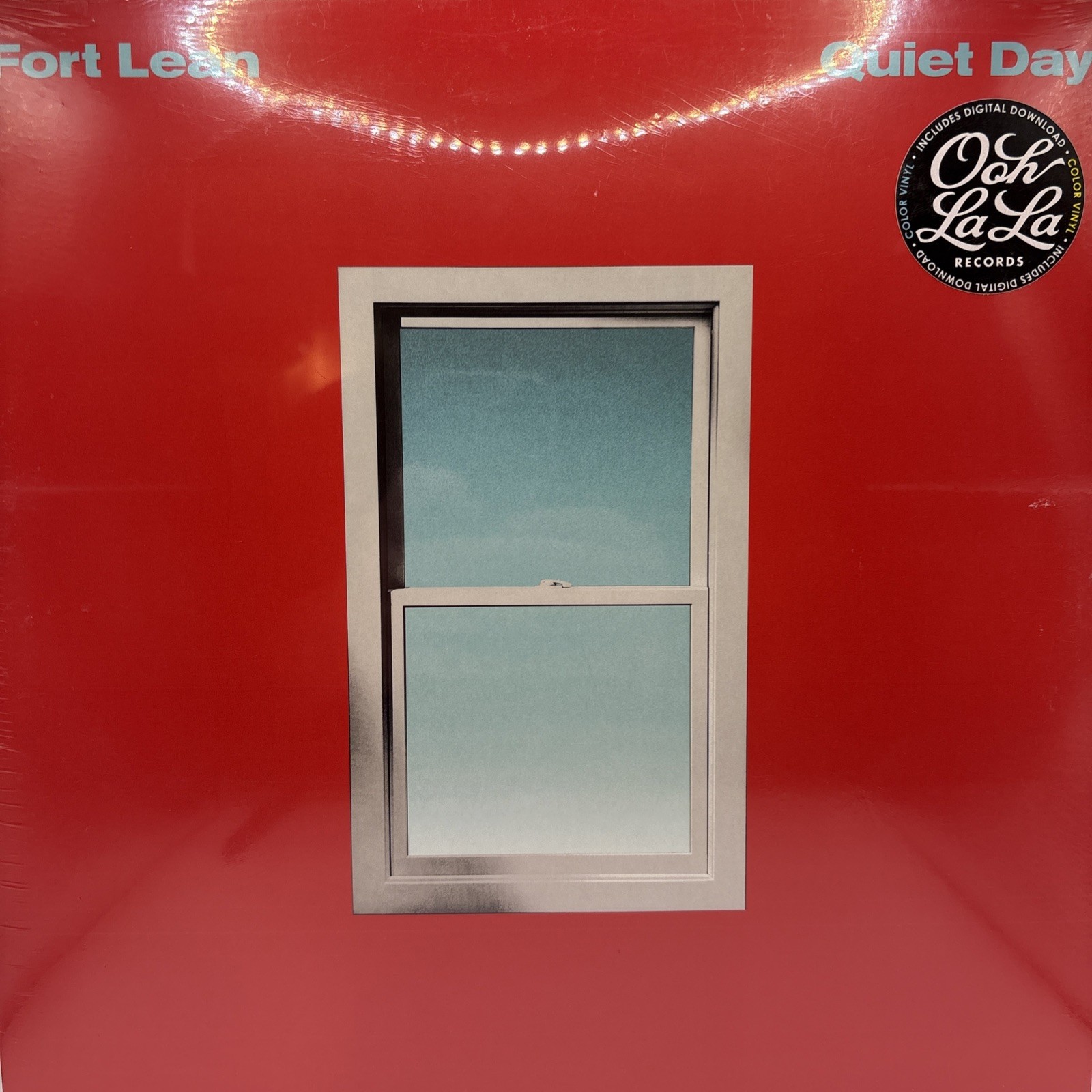 Fort Lean – Quiet Day LP 2015 SEALED Mustard Yellow Vinyl Limited EditionOOH020