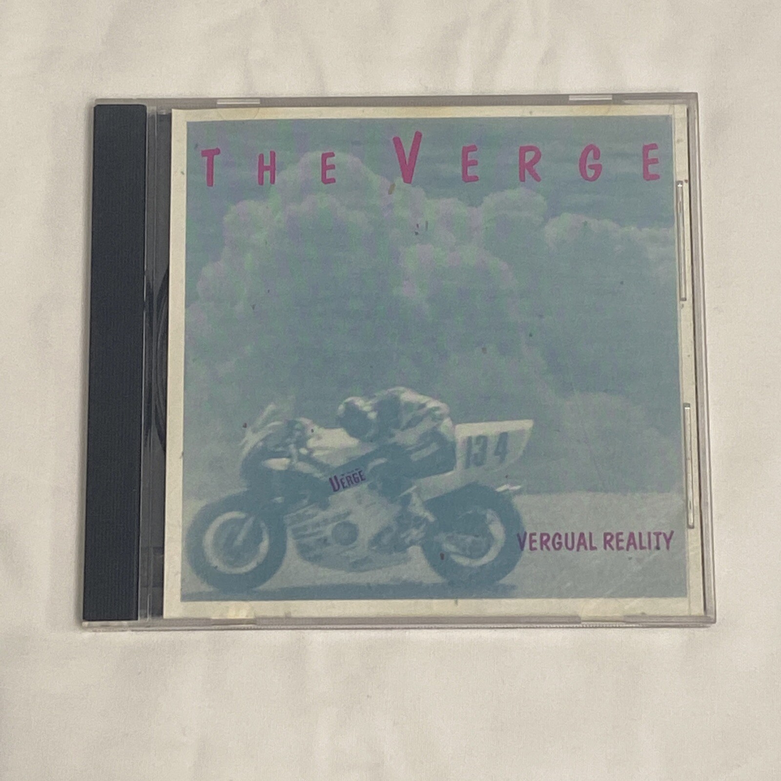 THE VERGE - Vergual Reality (1996 CD) Rare Collectible Indie Rock REAL PICTURES