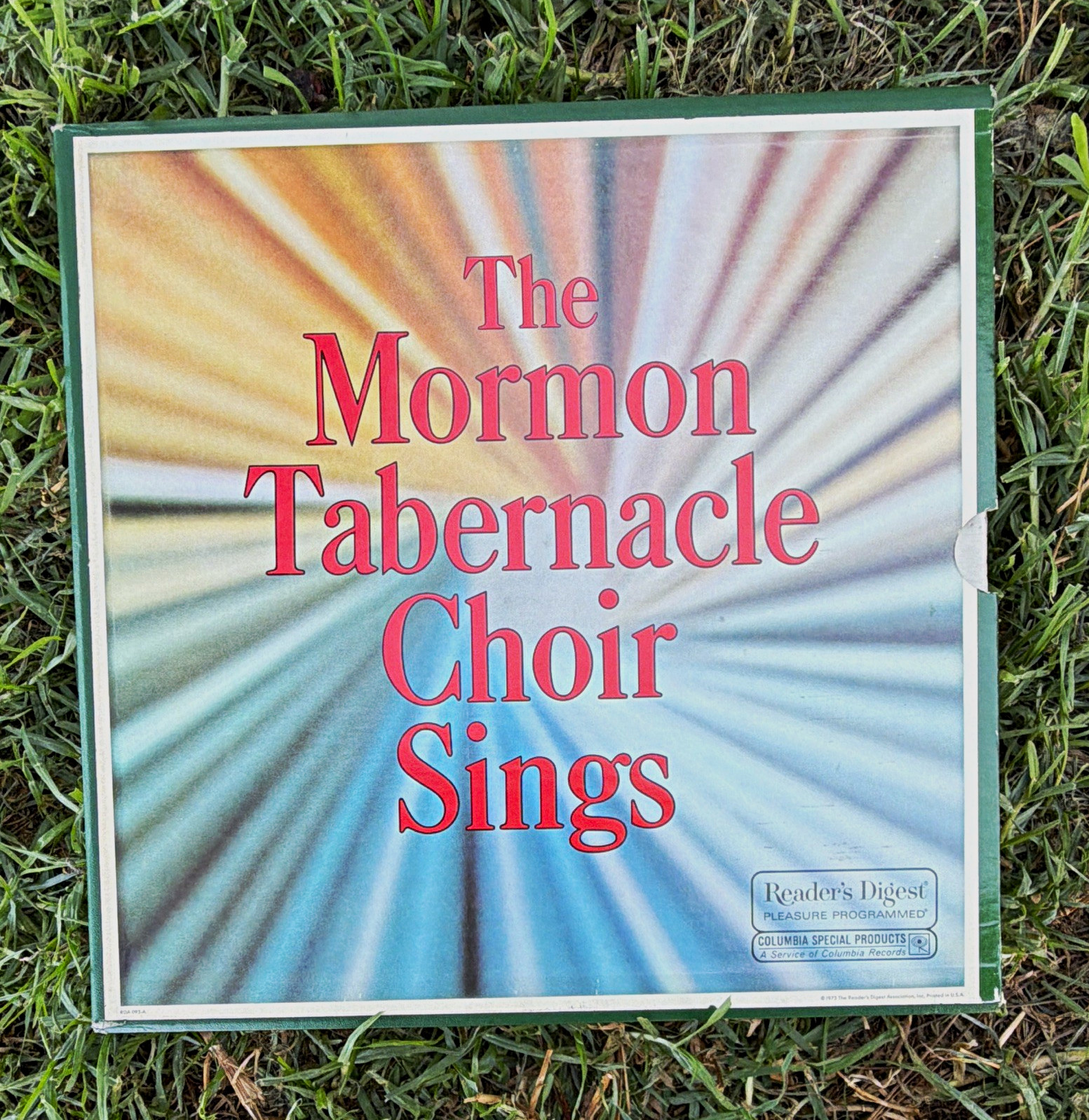 Vintage the Mormon Tabernacle choir songs. 1973 the Reader’s Digest association