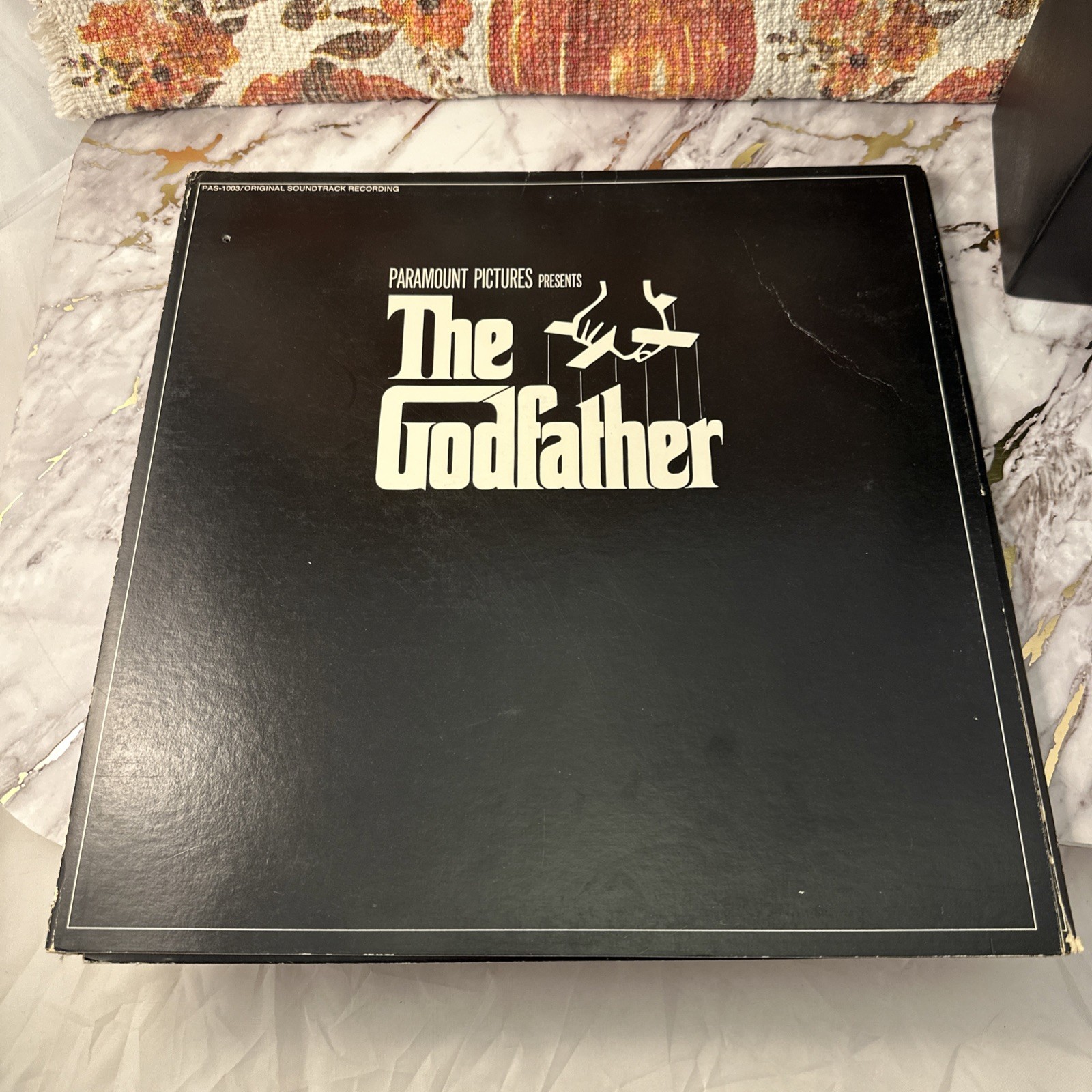 Vtg The Godfather Original Soundtrack LP PAS-1003 Nino Rota Gatefold Vinyl