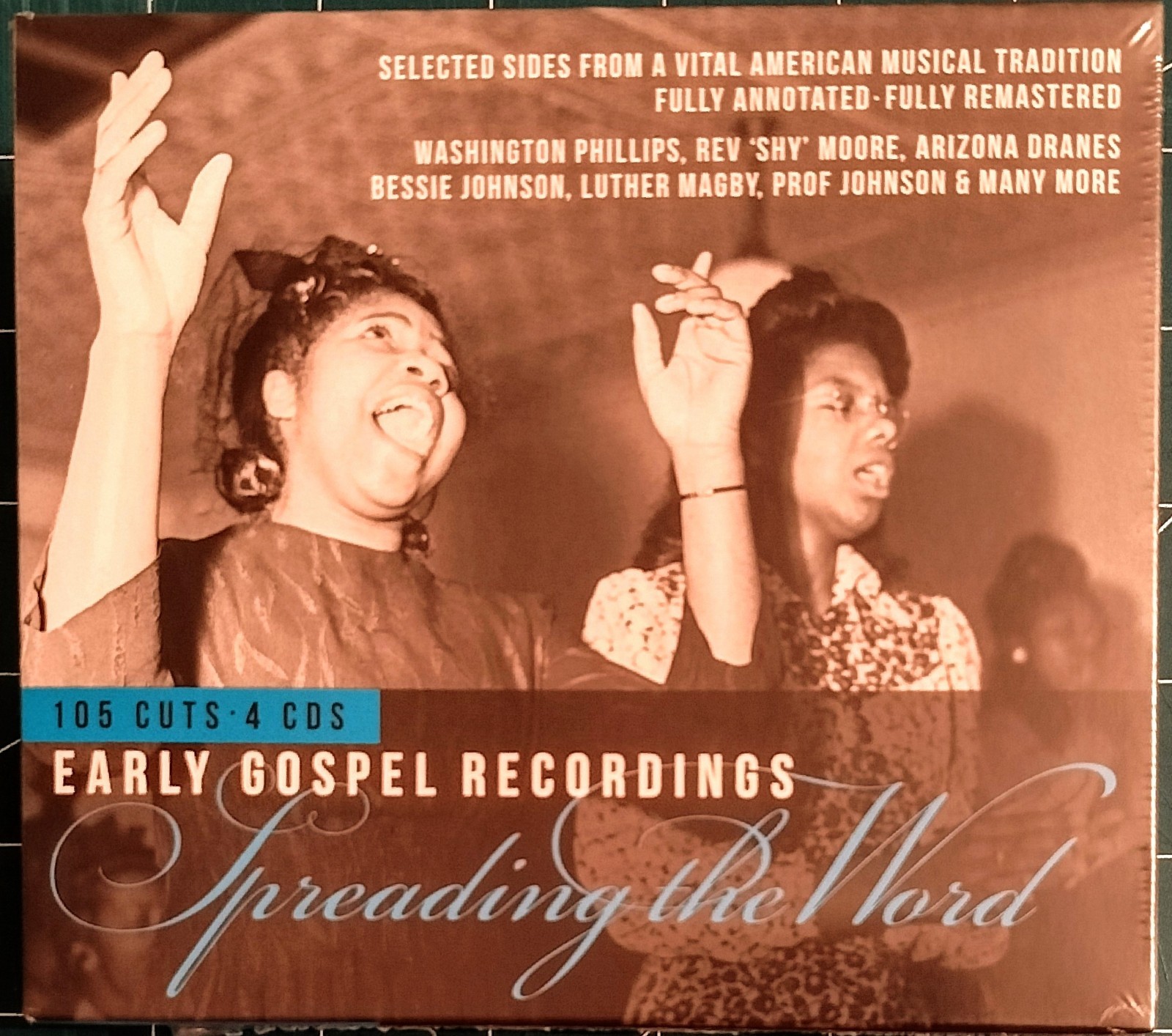 Spreading the Word Early Gospel Recordings 4CD JSP Records  JSP77214 Box Set New