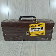 NEW Vintage Marsand 8 Track Carrying & Storage Case Model 812P Made In USA picture