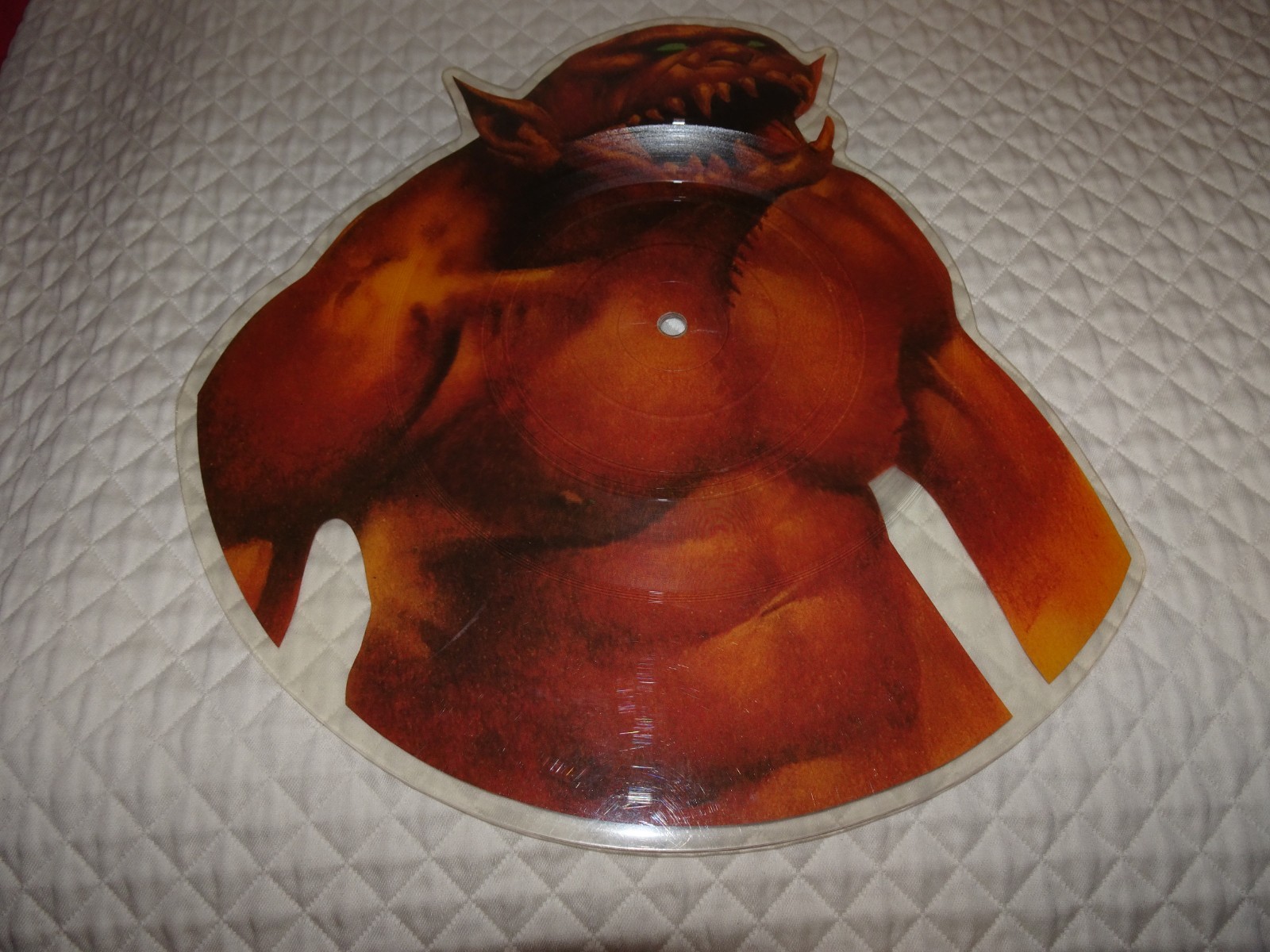 Metallica Jump in the fire shaped picture disc No Barcode