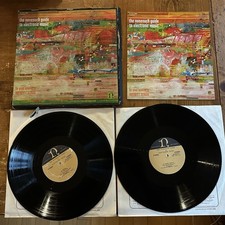 NONESUCH GUIDE TO ELECTRONIC MUSIC- 2 LP box set w/ booklet 1968 Beaver Krause picture