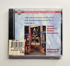 Tibetan Buddhist Rites From The Monasteries Of Bhutan Volume 3 CD picture