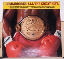 Commodores – All The Great Hits - 1982 Vinyl LP Record Album picture