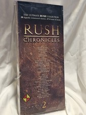 Factory-sealed Longbox CD Chronicles by Rush, 1990 two-disc compilation album picture