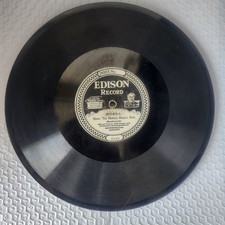 Edison Record Thick Disc Phonograph 80183 Antique 1912-1929  picture