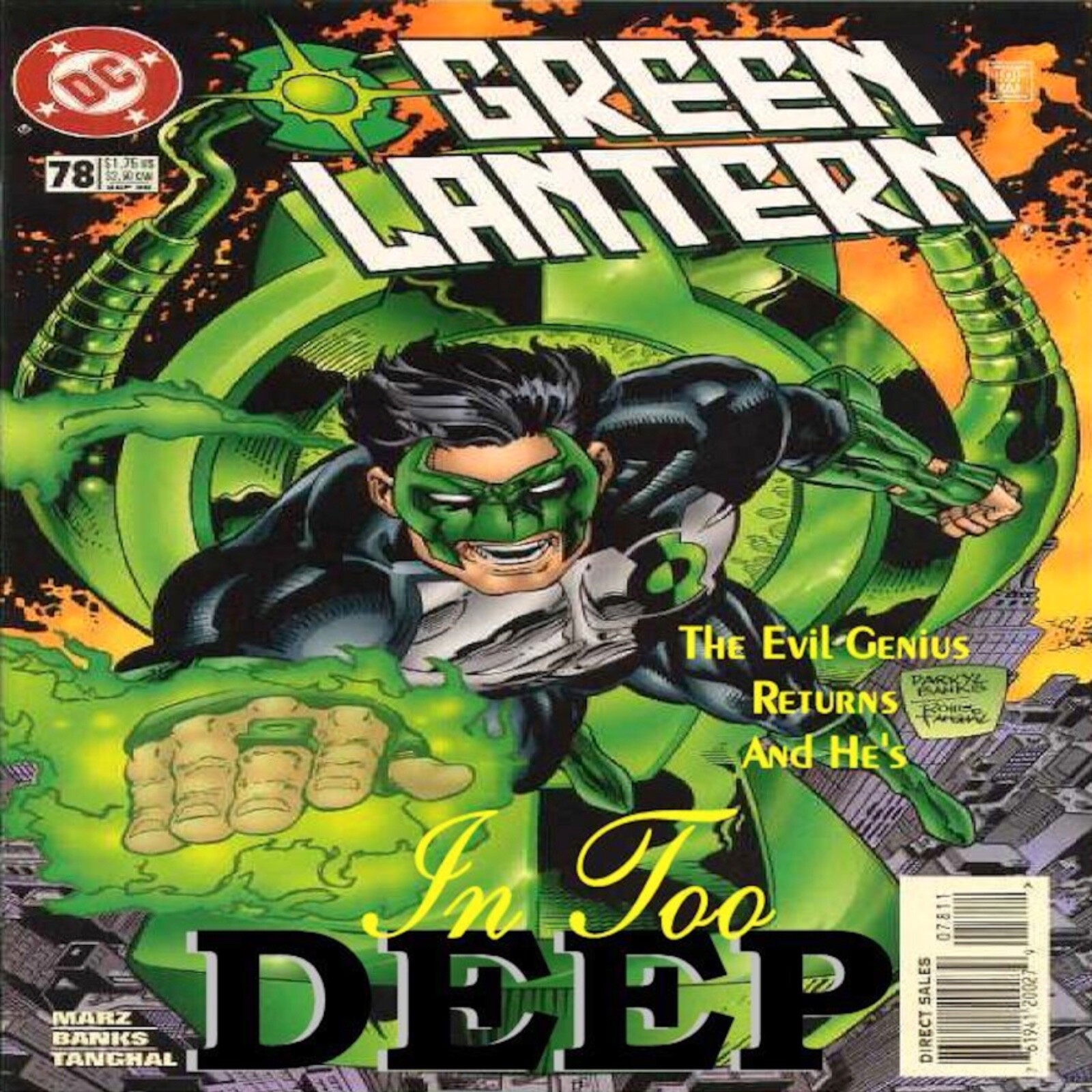 DJ GREEN LANTERN - IN TOO DEEP - HIP HOP RAP NYC MIXTAPE MIX CD