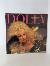 Rare Vintage Vinyl-DOLLY PARTON-Rainbow-Columbia Records ULTRASONICALLY CLEANED picture
